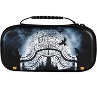 Mercredi Housse de Protection et Transport pour Nintendo Switch,Switch Lite et Switch OLED-Rangement 8 Jeux-Motif Nevermore Academy-Noir