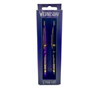 Mercredi Lot de 2 stylos