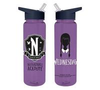 Pyramid International Bouteille en plastique pour boissons Mercredi (Nevermore Academy) Violet