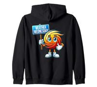 Mercredi Météo, Mascotte de Météorologie, Amoureux des ouragans Sweat à Capuche