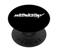 Mercredi | Milieu de la Semaine Campy Television Show PopSockets PopGrip Adhésif
