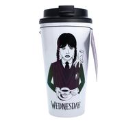 Mercredi - Mug De Voyage Isotherme Compact En Inox 450ml