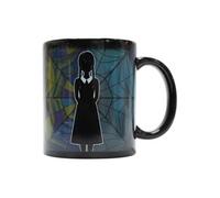 Blue Sky Designs – Tasse à café Mercredi 330 ml changeant de couleur, motif vitrail Ophelia Hall