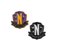 Mercredi - Pack 2 pin's Nevermore Academy