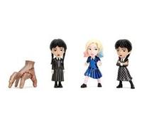 Mercredi - Pack 4 figurines Diecast Nano Metalfigs 4 cm Multicolore G