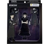 Mercredi - Set 4 pin's émaillés Mercredi Addams Paper Doll 3 cm By Loungefly G