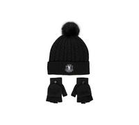 Mercredi - Set bonnet & mitaines enfant Nervermore