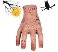 Mercredi Thing Hand, Mercredi Famille Hand Addams, Mains Froides glacées Pop Mercredi, Accessoires d'horreur adaptés pour Halloween et Le Cosplay