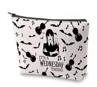 Mercredi Trousse de Maquillage Mercredi Kit de Survie It's A Thing Trousse de Maquillage avec Fermeture éclair Merch Merch, Wed Thing, Non
