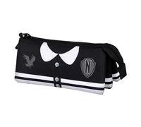 Mercredi Varsity Trousse Triple FAN 2.0, Noir Noir