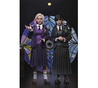 MERCREDI WEDNESDAY & ENID PACK UNIFORM DRESS 20cm NECA IN STOCK