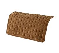 MeRcri Canapé Housse D'accoudoir, Couvre Canapé 50 x 50 cm 55 x 55 cm，Housse de Protection pour Appuie-Tête de Chaise Inclinable (Color : Brown, Size : 55X55CM/22X22IN)