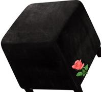 MeRcri Housse de Pouf Ottomane Carrée Petit 40x40 45x45 CM Extensible Jacquard Housses Ottomane Rangement de protéger Repose-Pieds Housse Protection de Tabouret Pouf (Color : 59, Size : 45x45 cm)