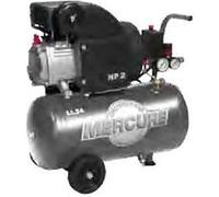 Mercure - Compresseur 24L 2HP gris Mecafer G