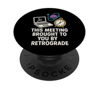 Mercure Retrograde Survivor Drôle Astrologie Meme Zodiac PopSockets PopGrip Adhésif