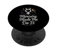 Mercure Retrograde Survivor Drôle Astrologie Meme Zodiac PopSockets PopGrip Adhésif