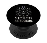 Mercure Retrograde Survivor Drôle Astrologie Meme Zodiac PopSockets PopGrip Adhésif