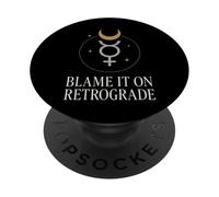 Mercure Retrograde Survivor Drôle Astrologie Meme Zodiac PopSockets PopGrip Adhésif