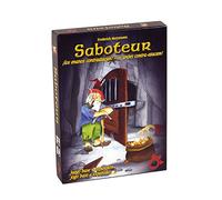 Amigo - saboteur, jeu base avec expansion, set de table en espagnol - portugais (mercure fonction a0022)