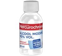 Mercurochrome Alcool modifié 90% vol 100 ml