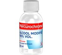 Mercurochrome Alcool modifié 90% vol 100 ml