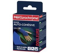Mercurochrome Bande Auto-Cohésive 4,5 m x 7,5 cm