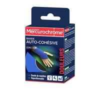 Mercurochrome Bande Auto-Cohésive 4,5mx7,5cm 1 Pièce