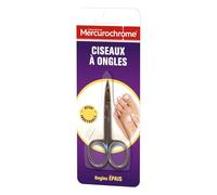 MERCUROCHROME - Ciseaux à Ongles de Podologie Haute Précision, Soin et Précision pour une Pédicure Parfaite, Taille Unique - Lot De 3