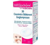 Mercurochrome Coussinets d'Allaitement Compresses 30 pc(s)