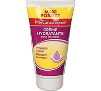 Mercurochrome Crème Hydratante pour les Pieds Secs, 150ml