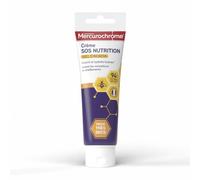 MERCUROCHROME Crème Pieds Très Secs - Miel d’Acacia - Nourrit - 80 ml