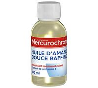 MERCUROCHROME - Huile d'Amande Douce Raffinée - Adoucissante et Nourissante - 100 ml