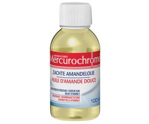 Mercurochrome Huile D'Amande Douce Raffinée Flacon 100ml