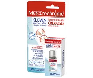 Mercurochrome® Pansement liquide Crevasses Mains Pansement(S) 3,25 ml
