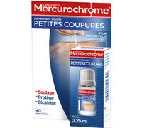 Mercurochrome Pansement Liquide Petites Coupures 3,25ml
