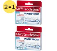 Mercurochrome® Pansements Bain Waterproof Pansement(S) 2x16 pc(s)
