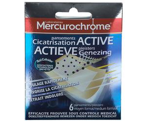Mercurochrome Pansements Cicatrisation Active Pansement(S) 6 pc(s)