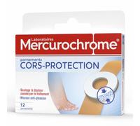 Mercurochrome – Pansements Cors Protection – 12 pansements