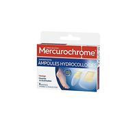 MERCUROCHROME - Pansements Hydrocolloïdes Ampoules 2 Tailles, 6 Pansements - Lot De 3 - Offre Special