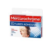 Mercurochrome Pansements Sutures Adhésives 16 Unités