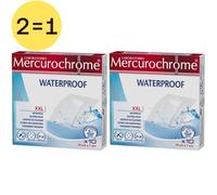 Mercurochrome® Pansements XXL Waterproof 10 cm x 7 Pansement(S) 2x10 pc(s)
