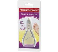 Mercurochrome Pince À Ongles - Finition Précise et Facile Pour Vos Ongles - Idéale Pour la Podologie et la Parapharmacie - Marque de Confiance dans lHygiène et la Beauté - L'Unité