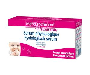 Mercurochrome® Pitchoune Sérum physiologique Ampoule(S) 40x5 ml