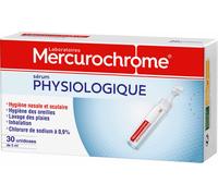 Mercurochrome Sérum physiologique Unidoses - Boite de 30 doses de 5 ml