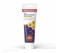 MERCUROCHROME Soin Pieds Abimés - Miel d’Acacia - Répare/Hydrate - 80 ml | Marque N°1 des Premiers Soins, Réduit Rugosités, Sensation Confort, 94% d'Ingrédient d'Origine Naturelle, Fabriqué en France