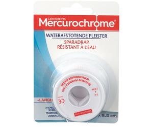 Mercurochrome® Sparadrap Résistant à l'eau 7 m x 2,5 cm Pansement(S) 1 pc(s)