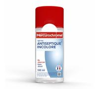Mercurochrome Spray antiseptique incolore sans alcool - ne pique pas - 100 ml