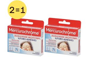 Mercurochrome Strips sutures adhésives Set(S) 2x16 pc(s)