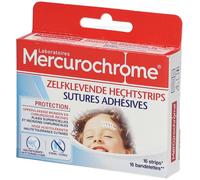 Mercurochrome Sutures Adhésives Pansement(S) 16 pc(s)