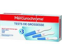 MERCUROCHROME - Test de Grossesse - Boite de 3 unités
